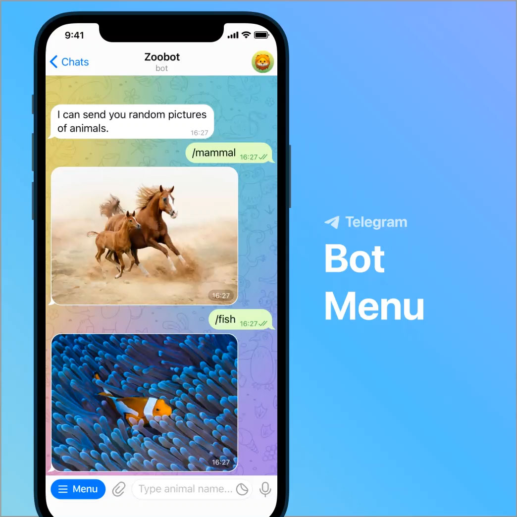 Как создать меню в телеграмме фото 34
