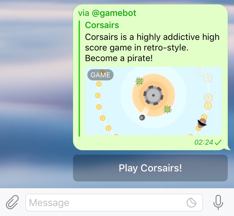 How to play games on Telegram 