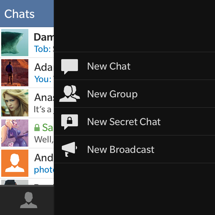 All chat
