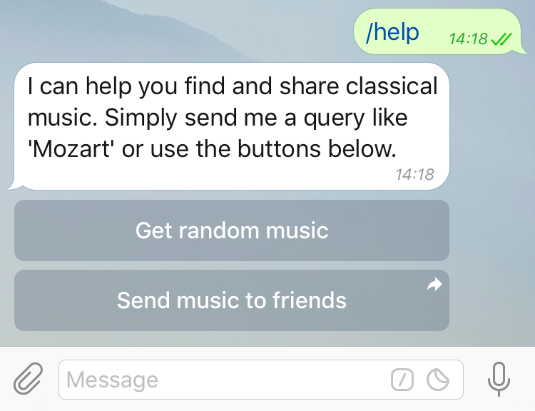 Bot musik telegram